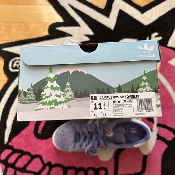 Adidas Campus 80s South Park “Towelie” – Size 10 – Used - Picture 12 of 13